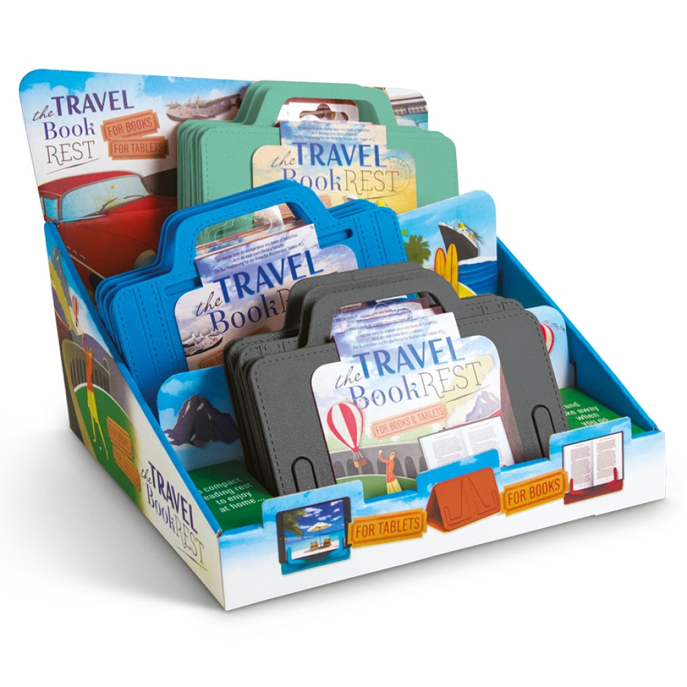 The Travel Book Rest iPad, Tablet and Book Holder IF