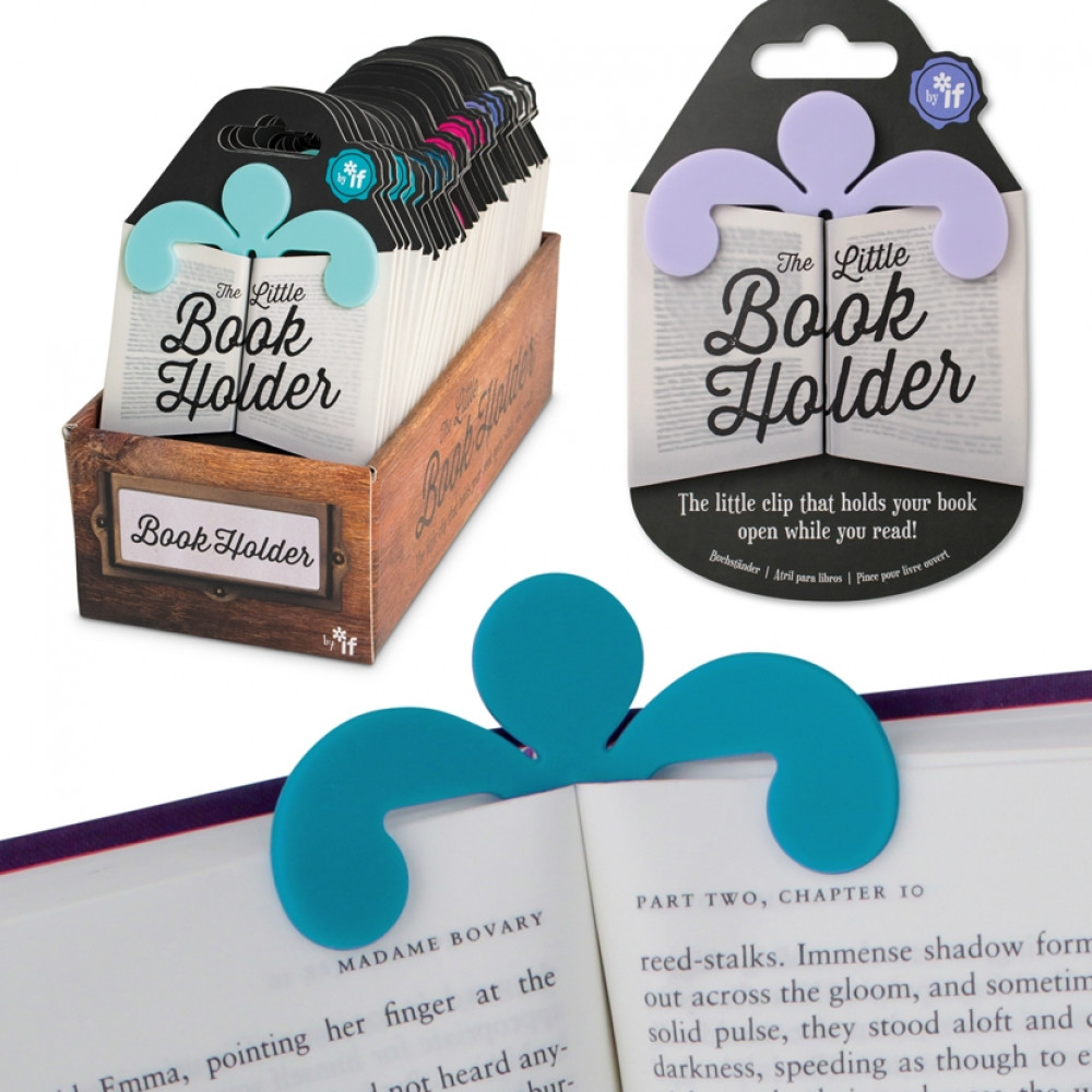 Little Book Holder Bookmark - Blue That Company Called If