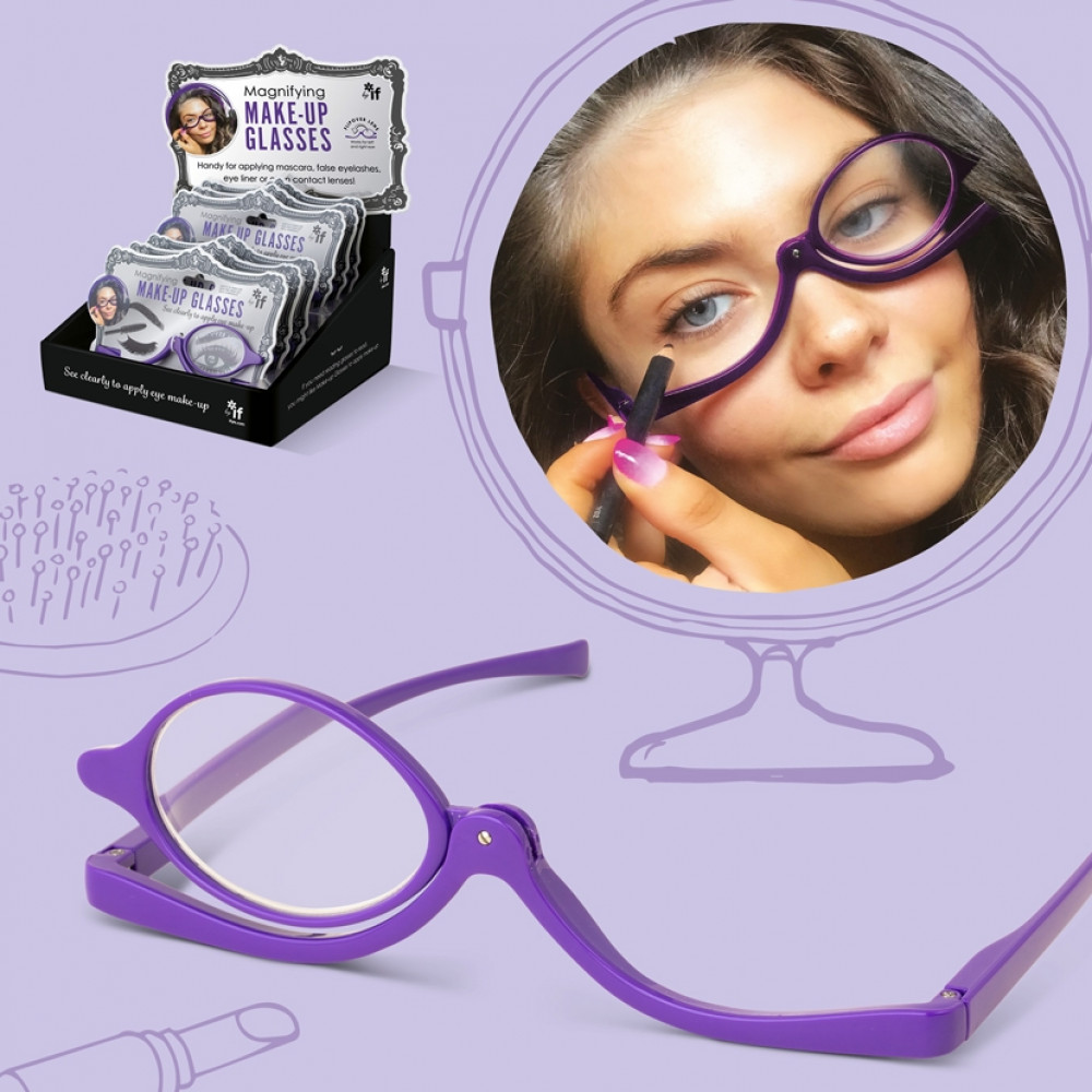 Amonsee Magnifying Makeup Glasses Single Lens Rotatable
