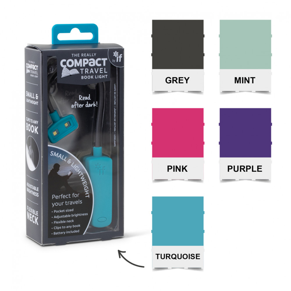 The Really Compact Travel Book Light LED Reading Light IF