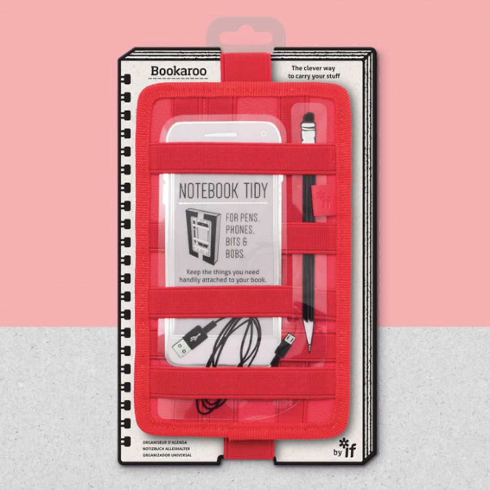 Bookaroo Notebook Tidy | Stationery Lovers | Attach to book 