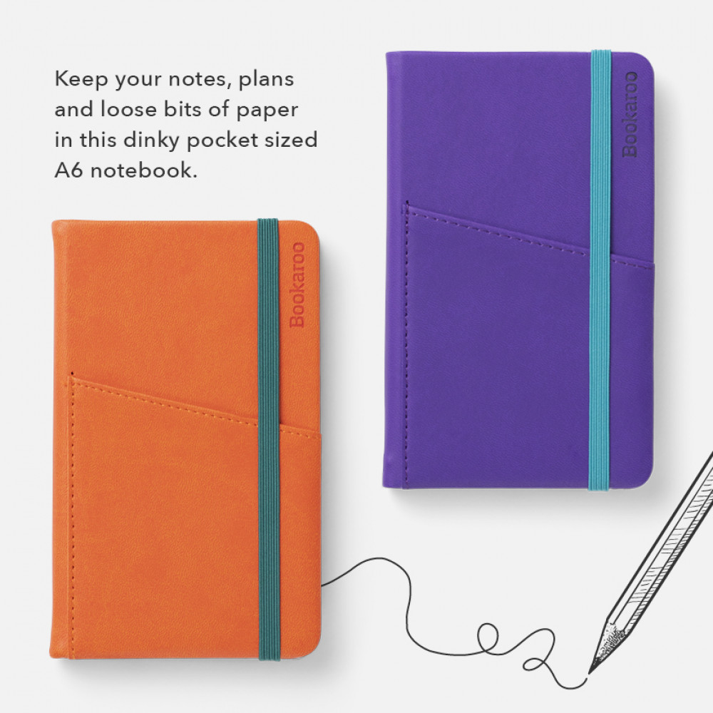 Bookaroo Pocket Notebook Stationery Lovers Notebooks and Journals IF