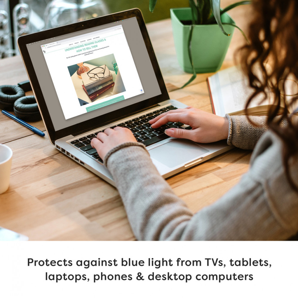 Blue Block Easy Readers Reading Glasses IF