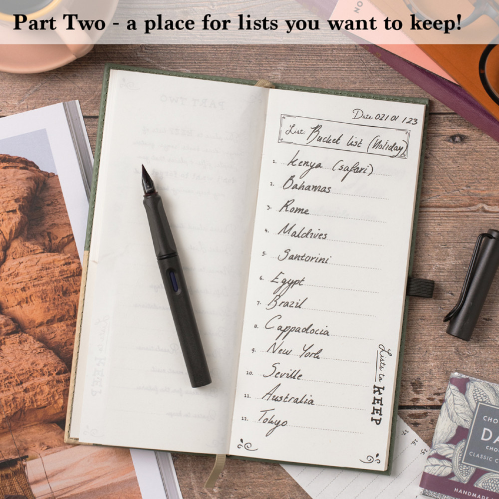 Lists for Life | Journals for Life | Stationery | IF
