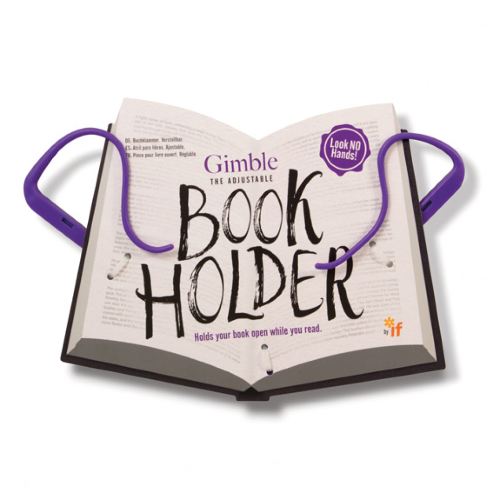 Gimble Adjustable Travel Book Holder IF