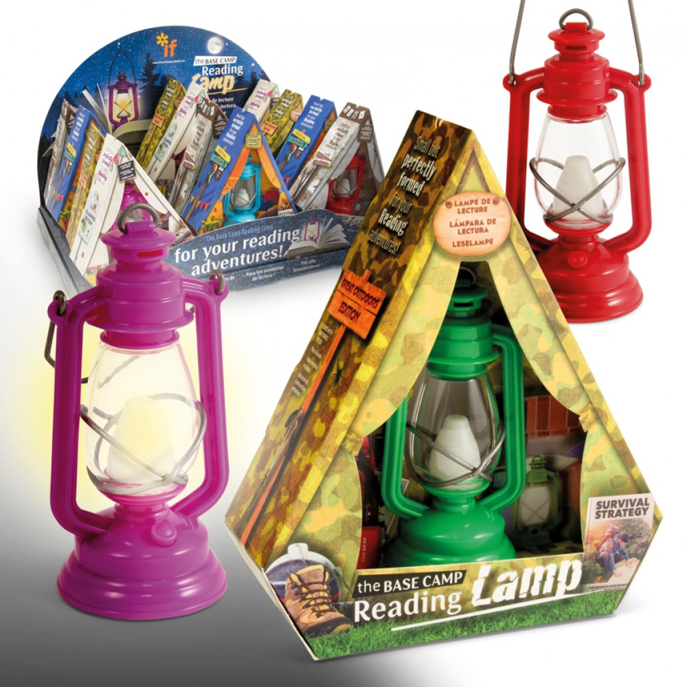 The Base Camp Reading Lamp – Book Lights - IF